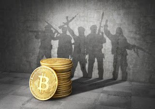 Representational image of crypto currency used for terror funding.
